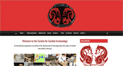 Desktop Screenshot of combatarchaeology.org